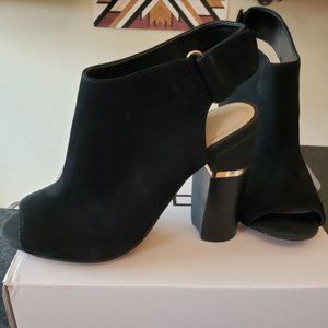 Black Heeled Booties